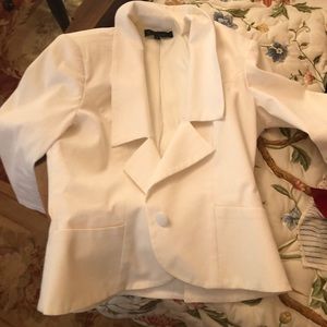 White Blazer